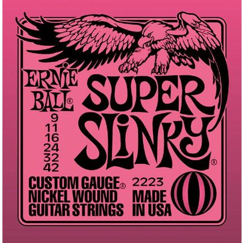 Cuerdas de guitarra eléctrica Ernie Ball 2223 Super Slinky - Imagen 1 de 1